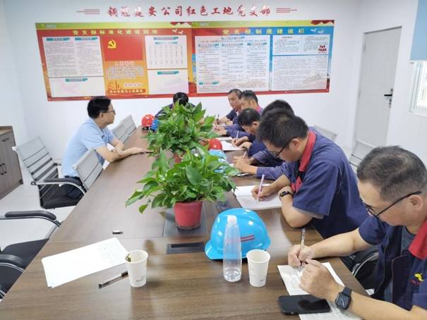 公司開展第三季度安全、環(huán)保、消防綜合檢查 